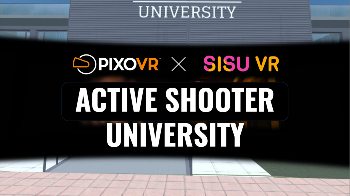 Active shooter university title card