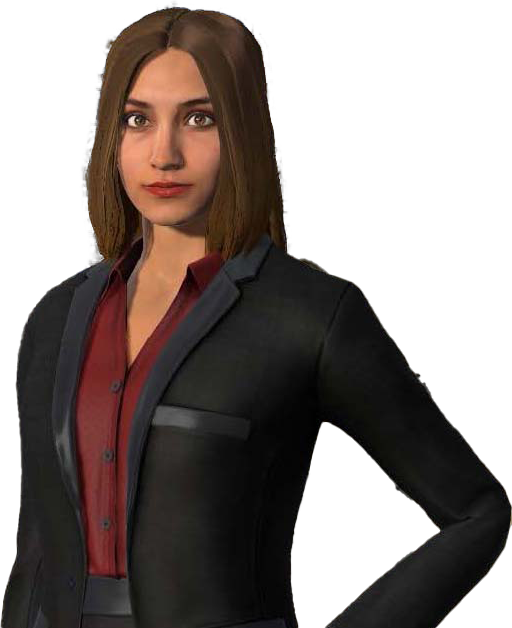 A woman AI avatar