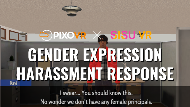 Sisu x PIXO VR Gender Expression title card