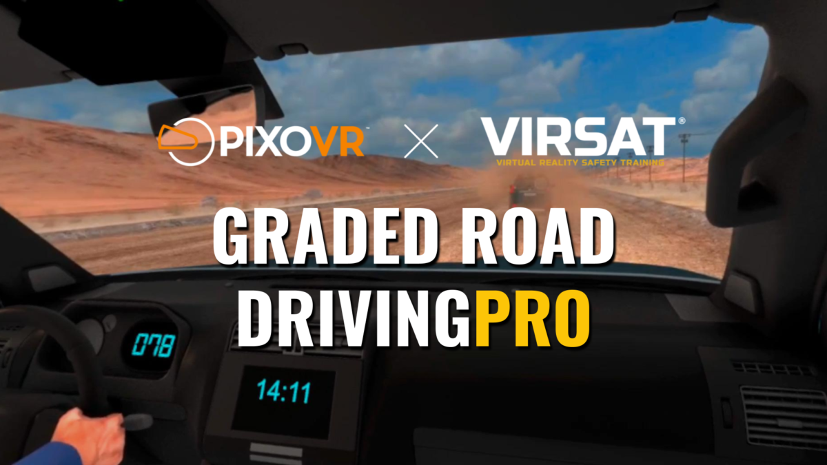 PIXO and Virsat Graded Road DrivingPro