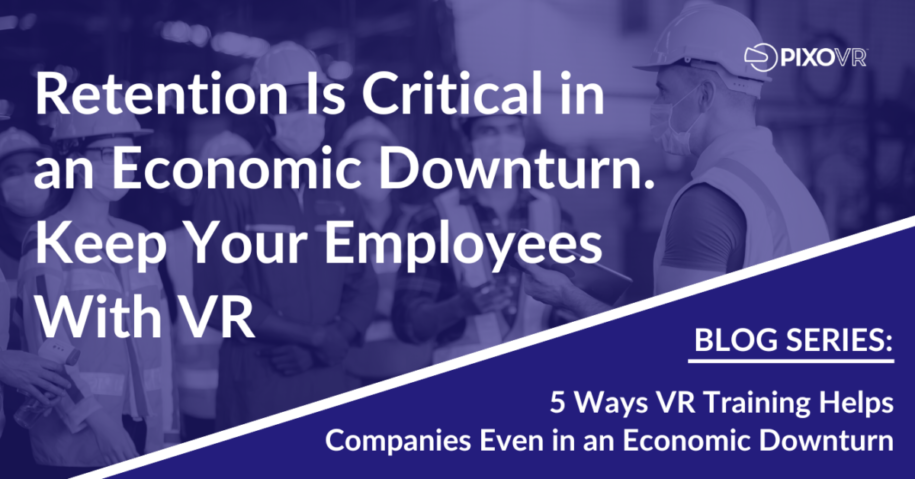 Improve employee retention with VR title card