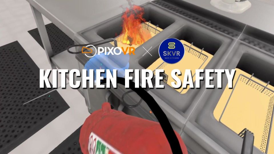 Kitchen fire safety title card