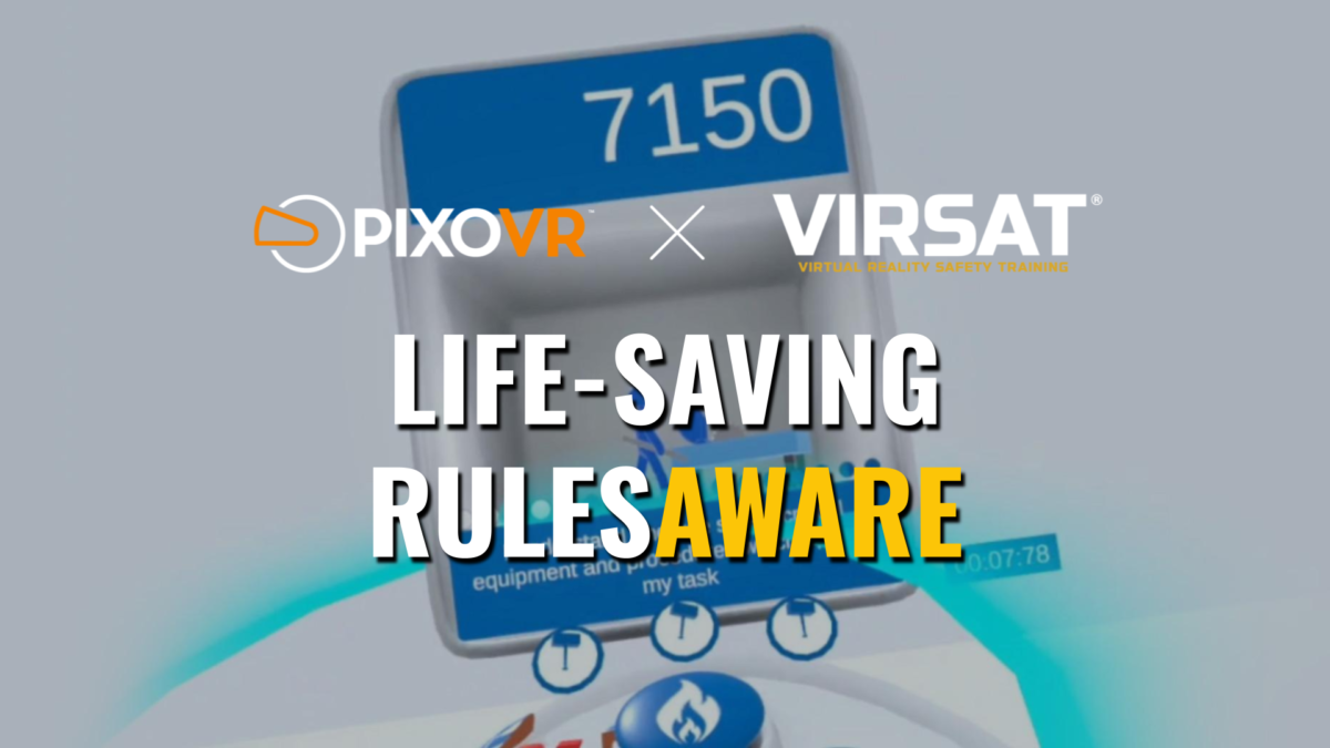 Life Saving Rules Aware Title Card PIXO and Virsat