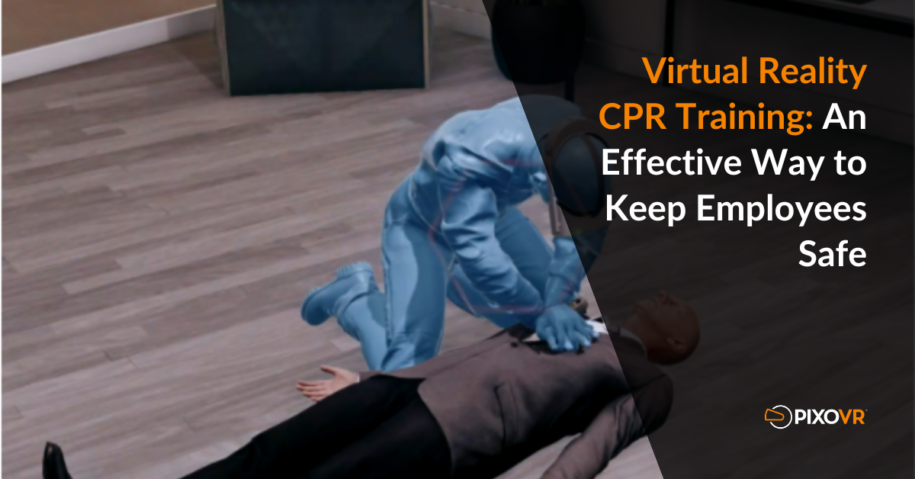 Title blog card for CPR VR training
