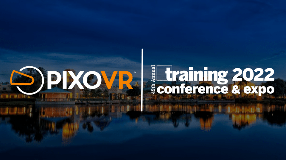 PIXO VR and Training 2022 logo