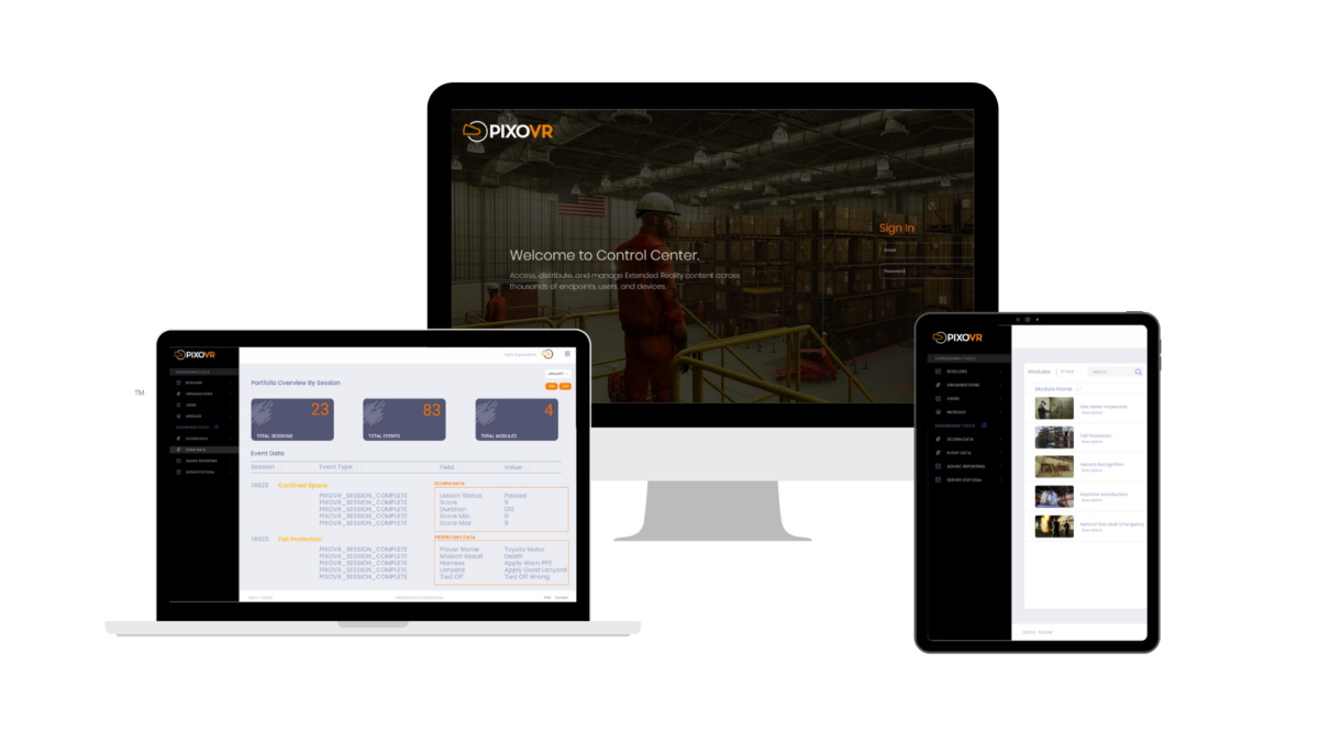 PIXO VR platform