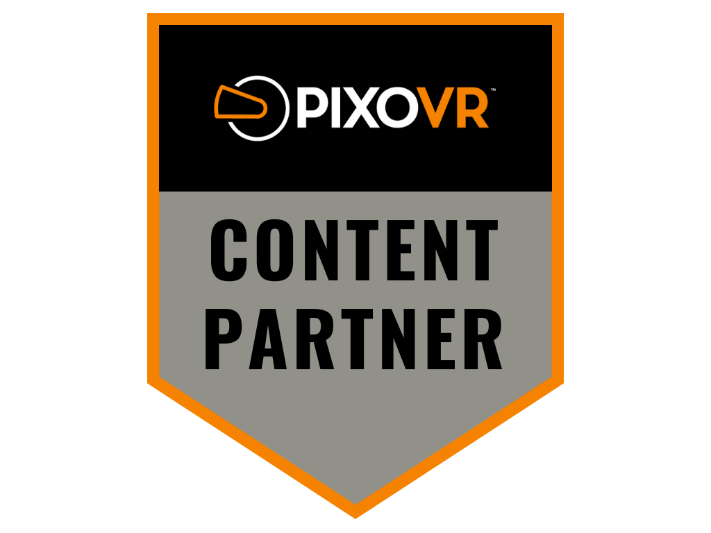 PIXO VR Content Partner Badge