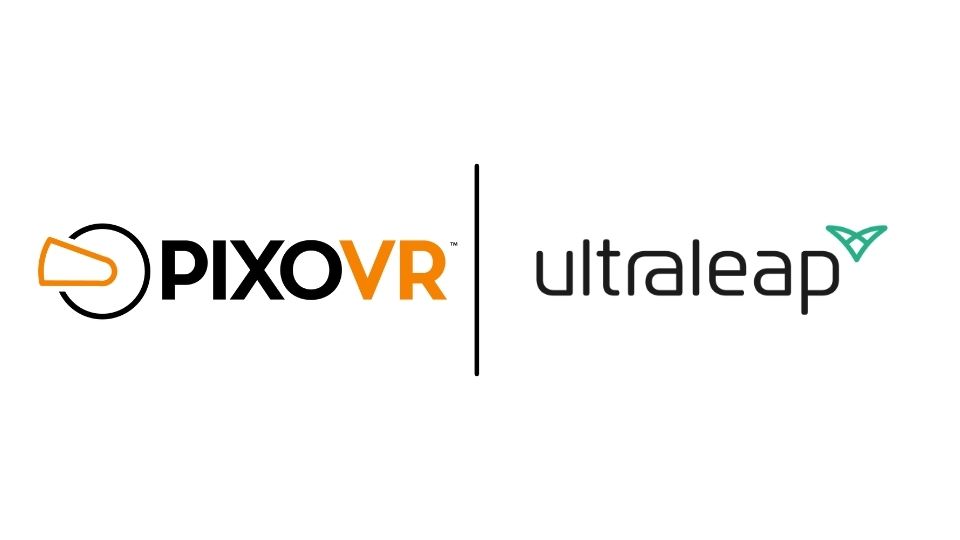 PIXO VR and Ultra Leap Logo