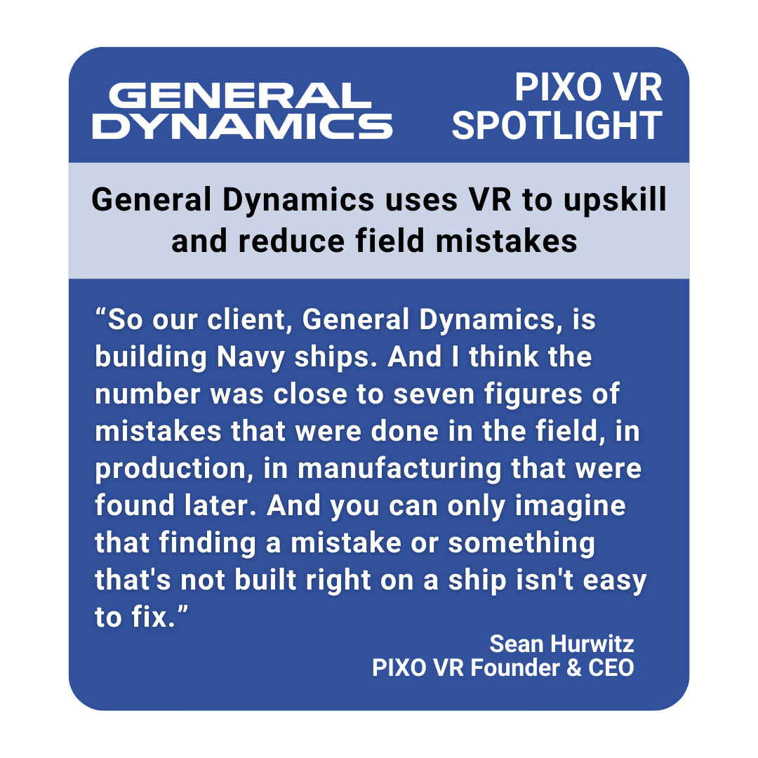 PIXO content spotlight General Dynamics