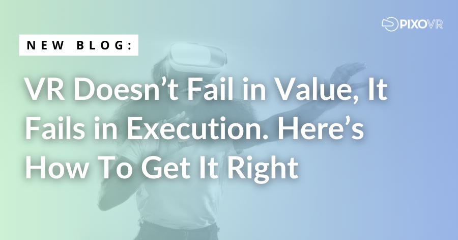 VR does not fail in value, it fails in execution title card