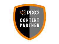 PIXO Content Partner Badge